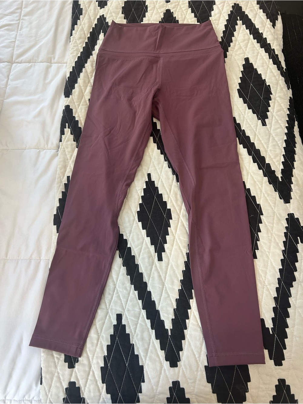 CRZ YOGA High-Waist Leggings in Smokey Mauve/Plum